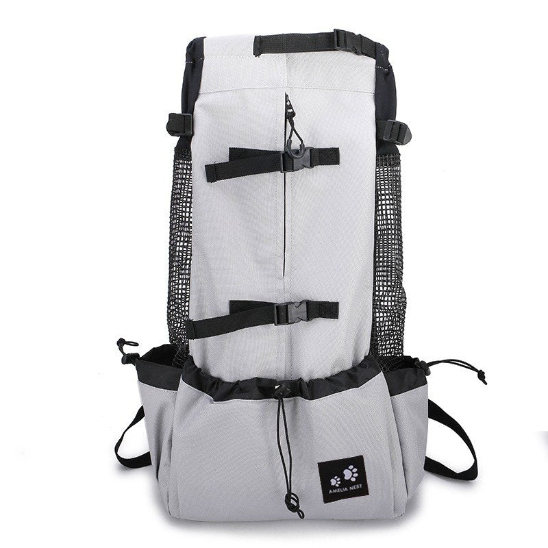 dog carrier backpack for small dogs with breathable mesh panels