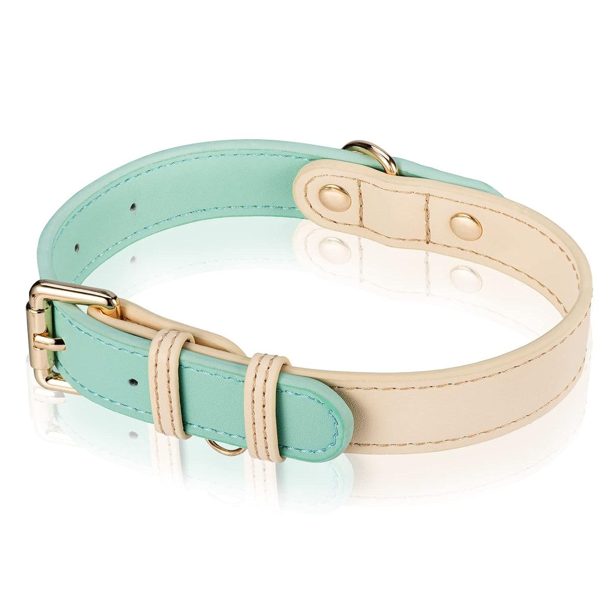 s m l dog collar, leather dog collar, for small, medium, and large
