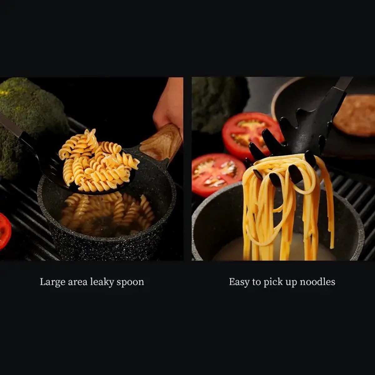 5 piece stainless steel cooking utensil set