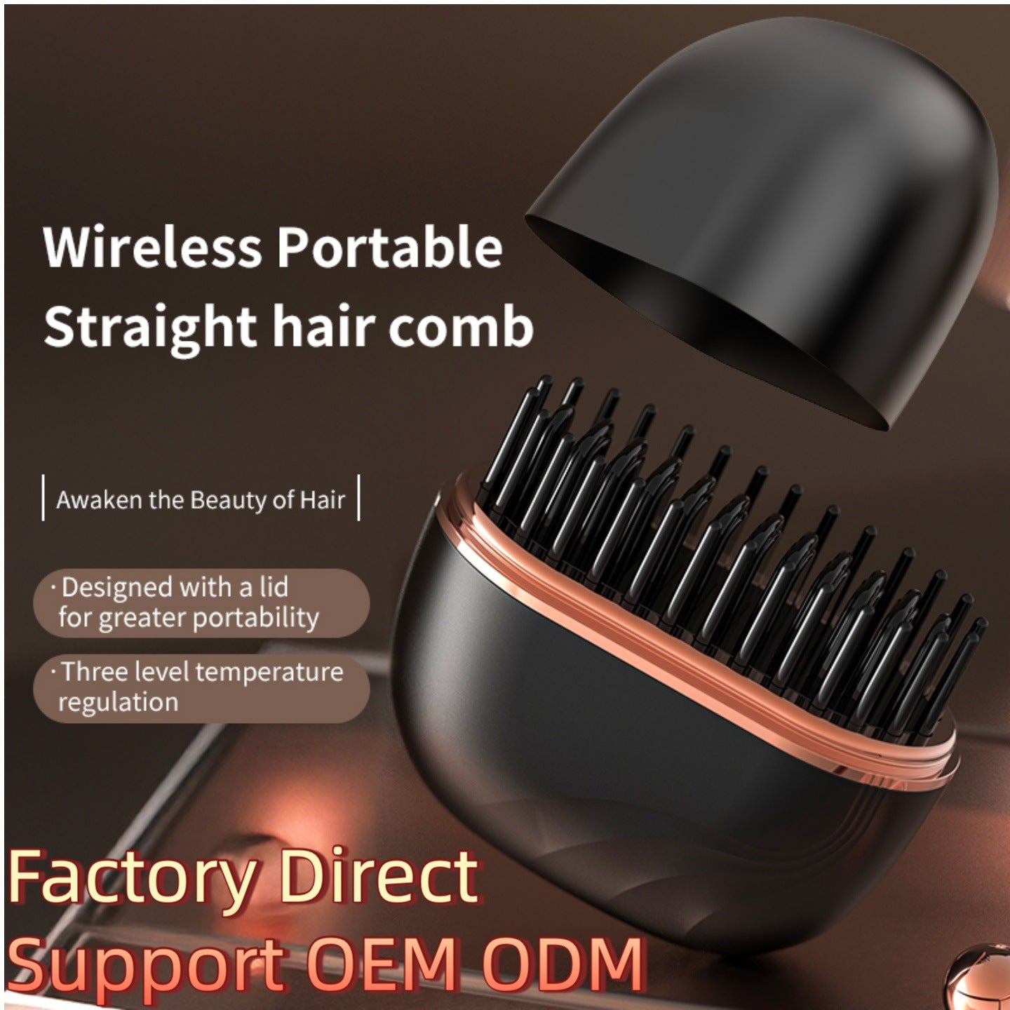 Portable Mini Straightening Comb