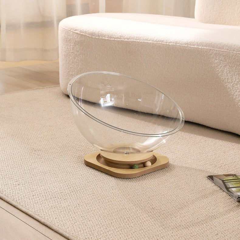 Space Capsule Cat Bed