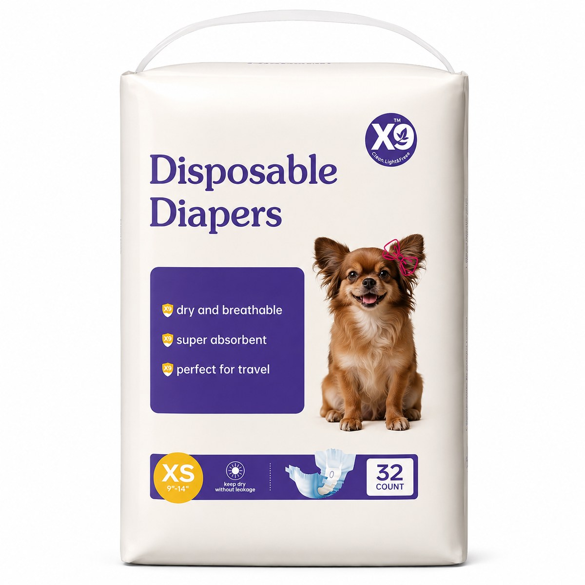 disposable female dog diapers