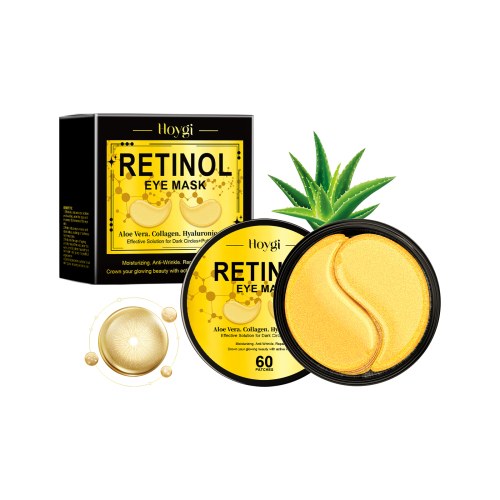Hoygi retinol collagen under eye masks with aloe vera