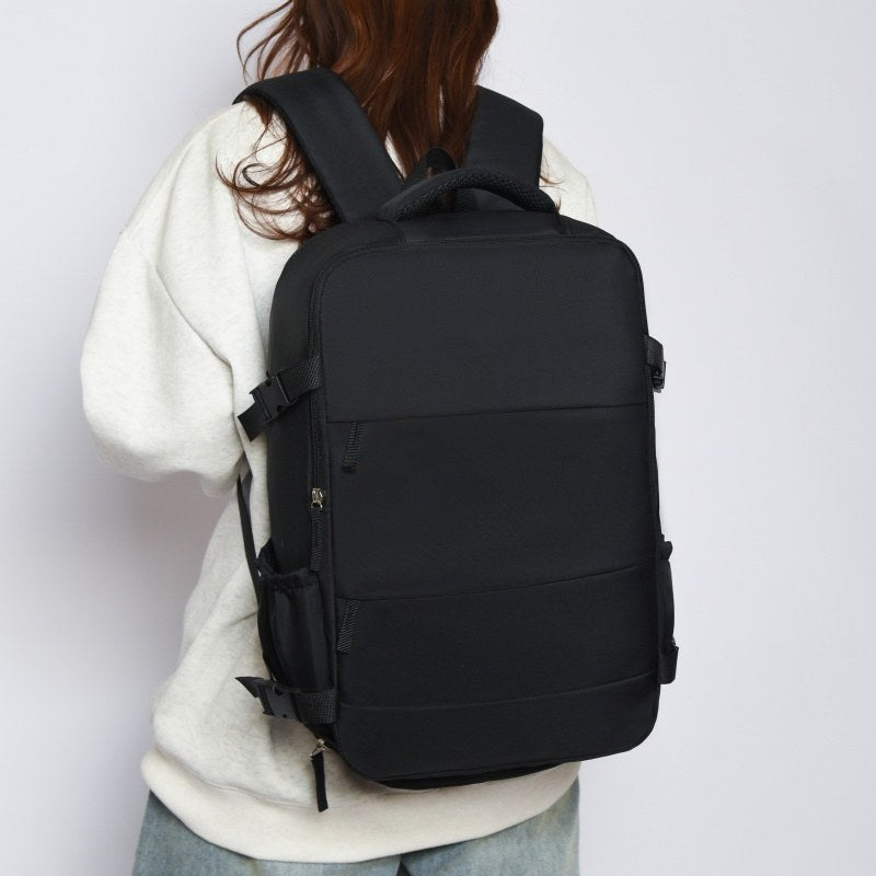 lightweight large capacity travel luggage bag with laptop compartment