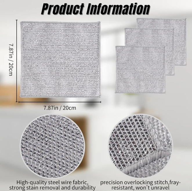 Non-Scratch DIshwashing Cloth