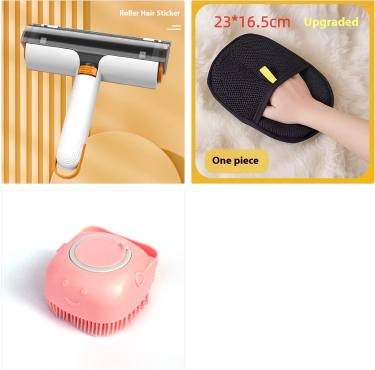 pet hair remover grooming glove for dogs and cats