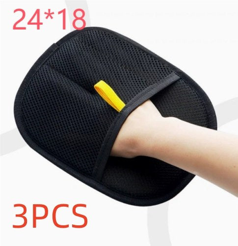 pet hair remover grooming glove for dogs and cats