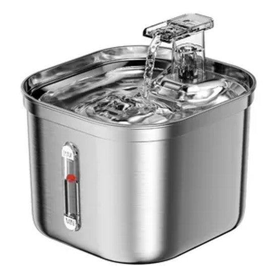 stainless steel smart pet water fountain for cats