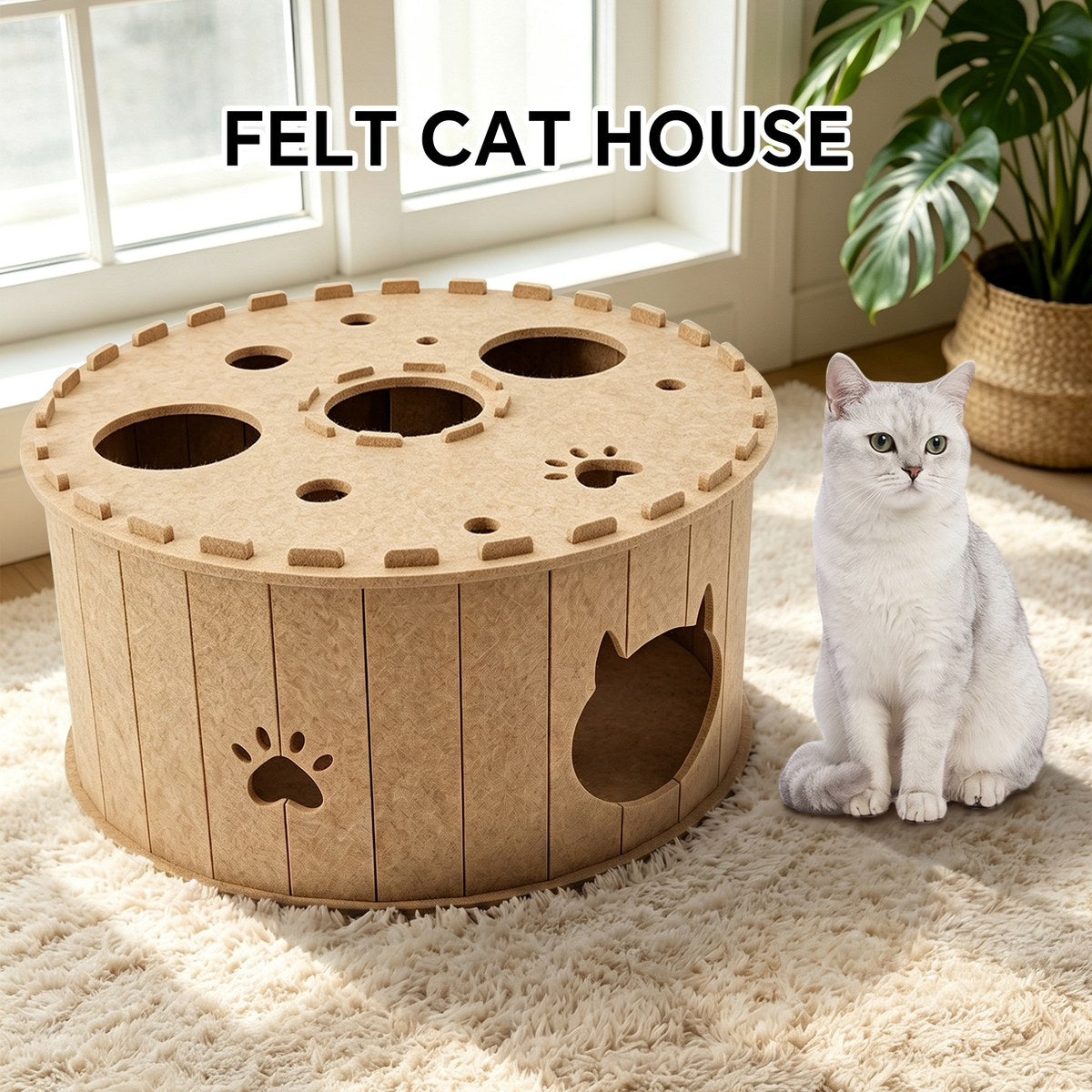 tire tunnel cat den